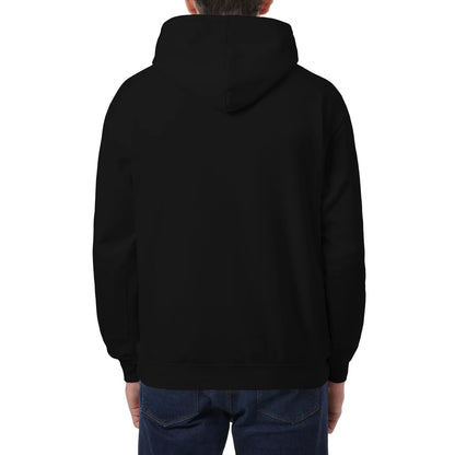 Male model shot, viewing the back side.