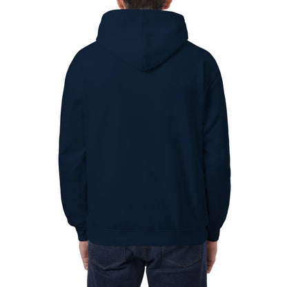 Male model shot, viewing the back side.